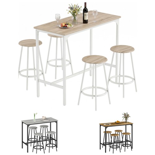 Bartisch mit barhocker set - barhocker,