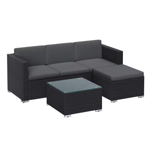 Gartensofa set mit - mit, hocker