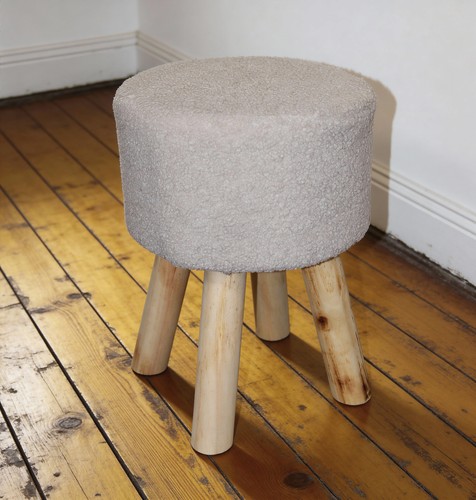 Polster sitzhocker beige cm - sitzhocker, 40