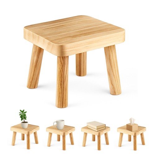 Kleiner holzhocker - kleiner,