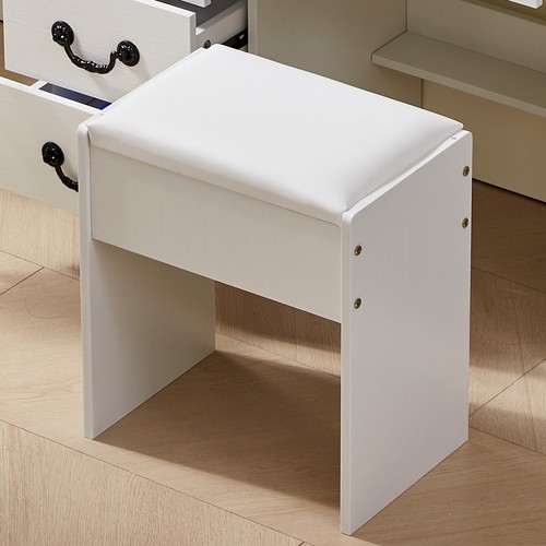 Weißer schminktisch hocker - weißer,