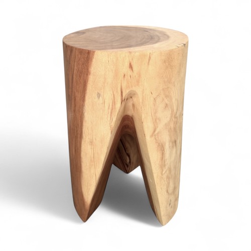 Holzhocker beistelltisch - -,