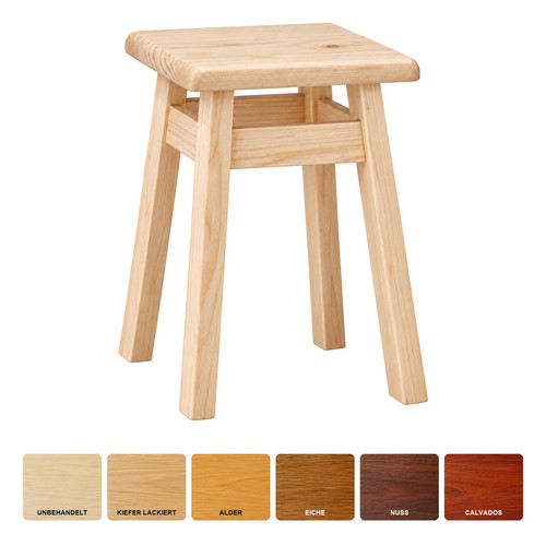 Hocker kiefer massiv - hocker,
