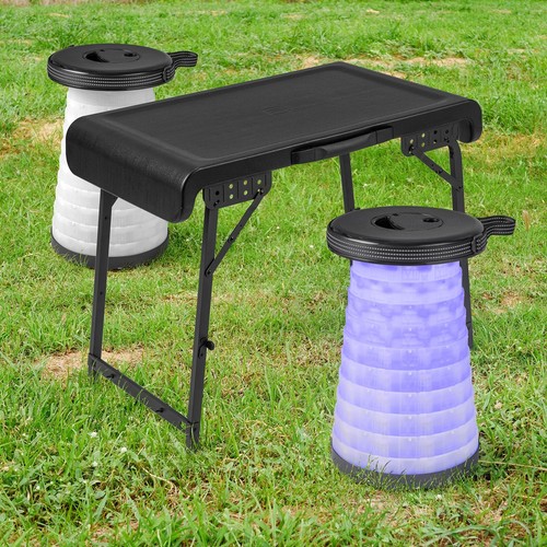 Campingtisch mit led - 2,