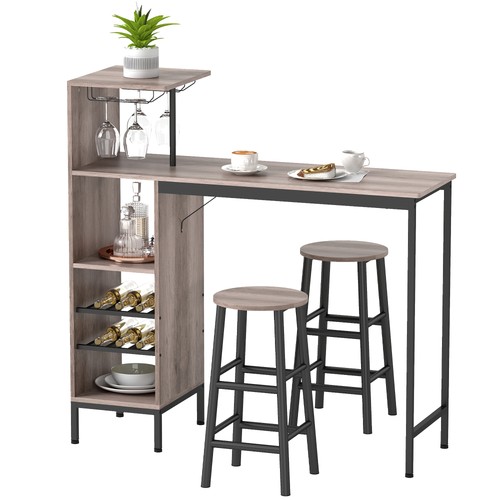 Bartisch mit barhocker - bartisch, set