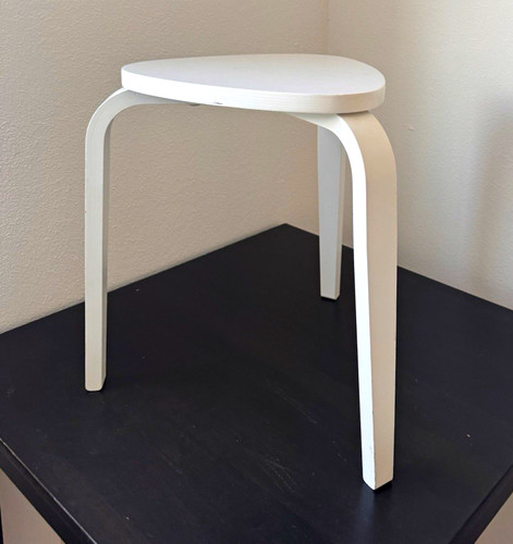 Ikea frosta hocker - ikea, weiß