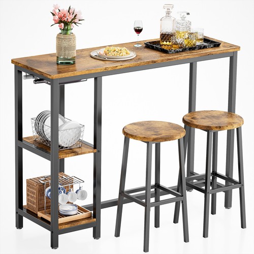 Bartisch mit barhocker set - bartisch,