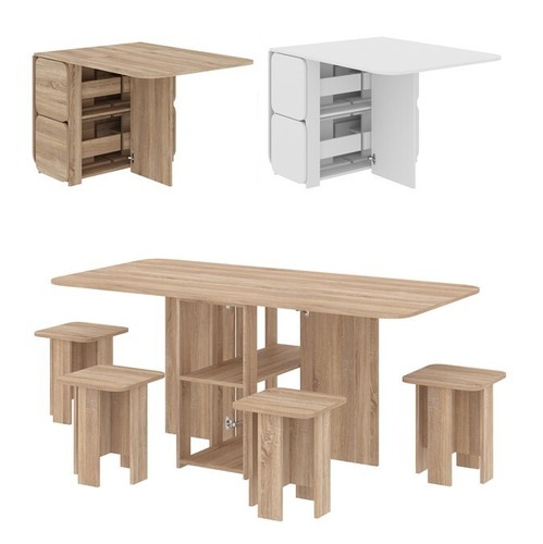 Klapptisch 4er hocker - &, 4er-hocker